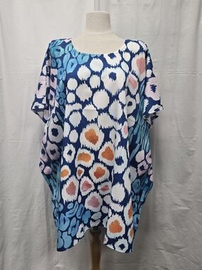 Werkshoppe Animal Print Swim Coverup